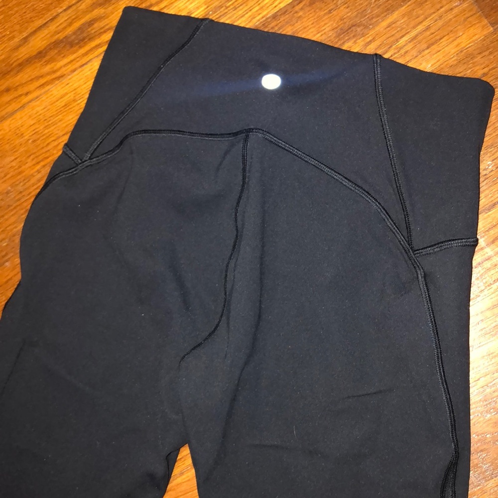 Lululemon leggings mesh side size 8